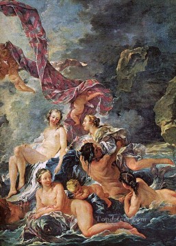 Desnudo Painting - El triunfo de Venus Francois Boucher desnudo